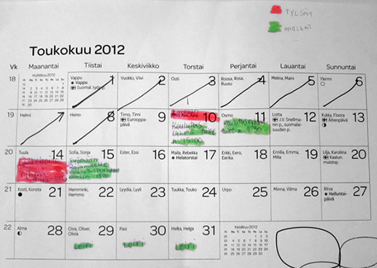 aikataulu